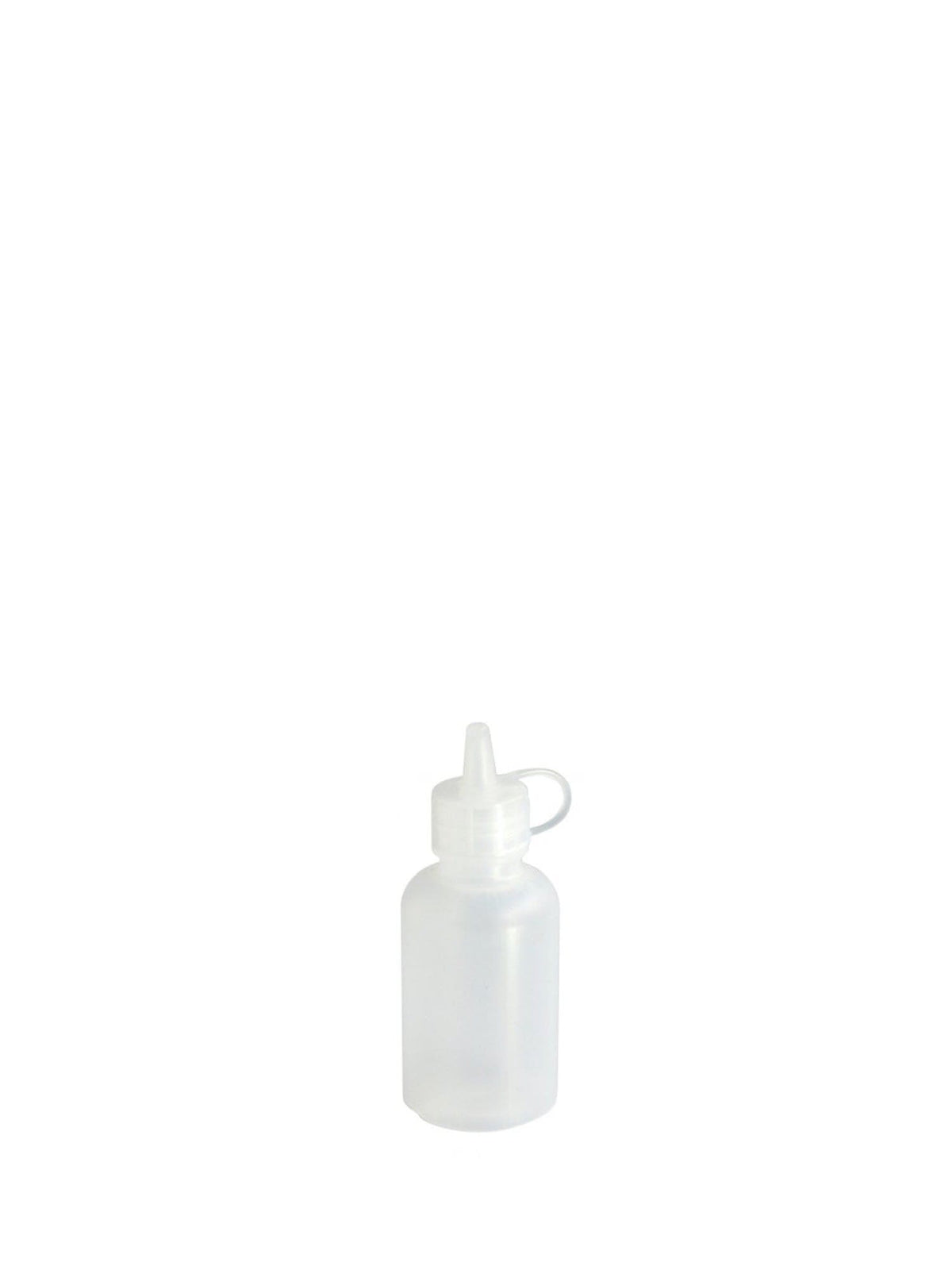 Mini Squeeze Bottle, klar, 30 ml - ideel til præcis dosering af saucer og dressinger.