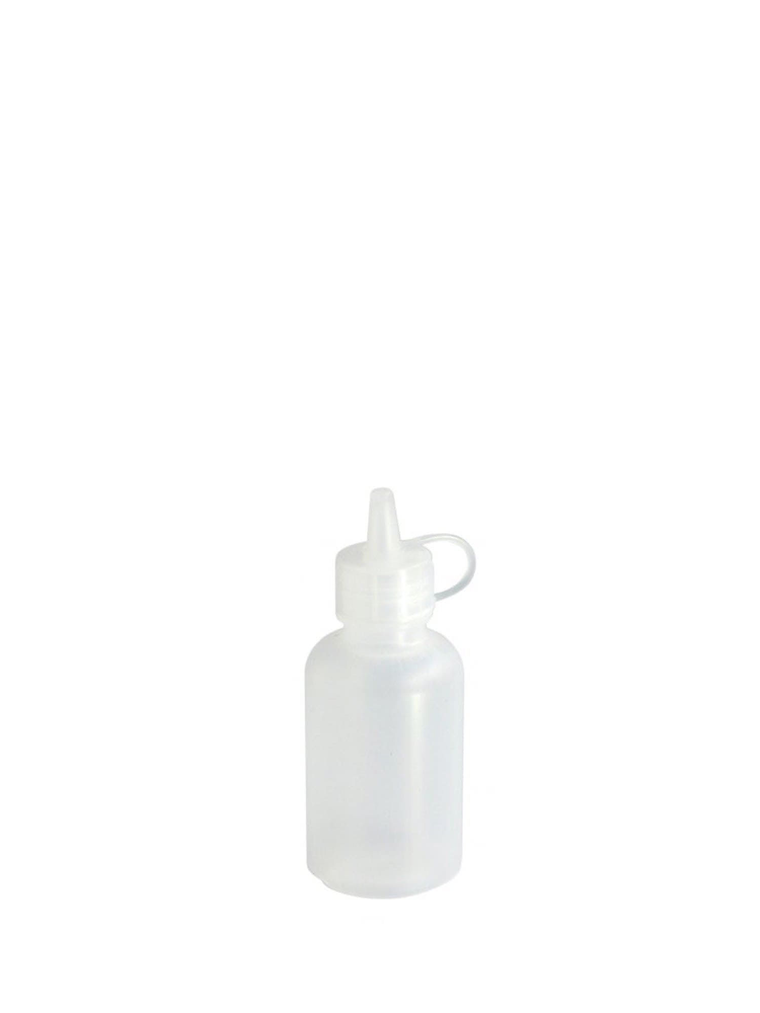 Mini Squeeze Bottle, klar, 50 ml - ideel til præcis dosering af saucer og dressinger.