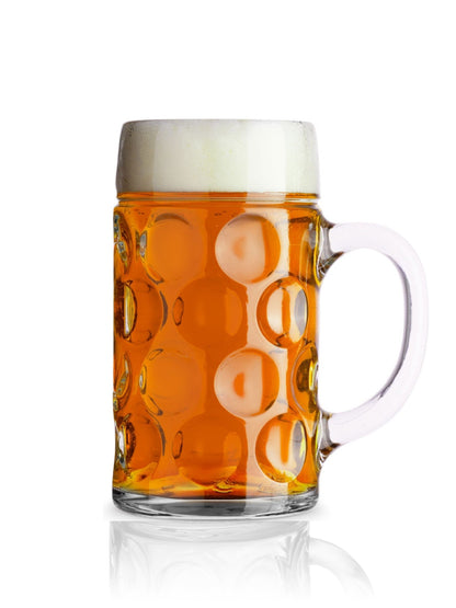 Halten Sie Ihr Bier fließend mit diesem robusten und geräumigen 1-Liter Oktoberglas