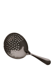 Julep strainer i gunmetal finish til filtrering af cocktails